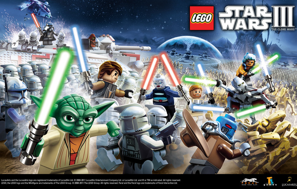 Wallpaper Lego Star Wars Battle Games