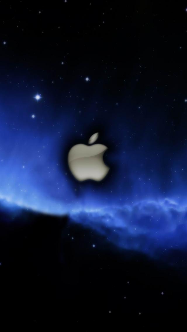 Apple Space Background iPhone