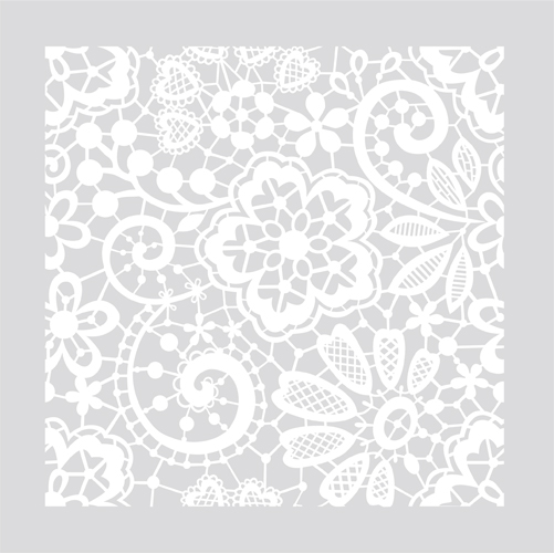 Victorian Lace on your floor or Wall Damask Allover Designer Pattern