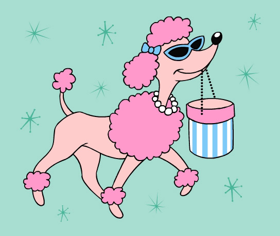 Pink Poodle Design By Cindycrowell