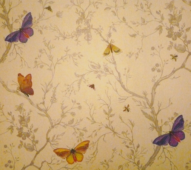 Wallpaper That Was In The Arts And Craft Styled House From Ideal Home