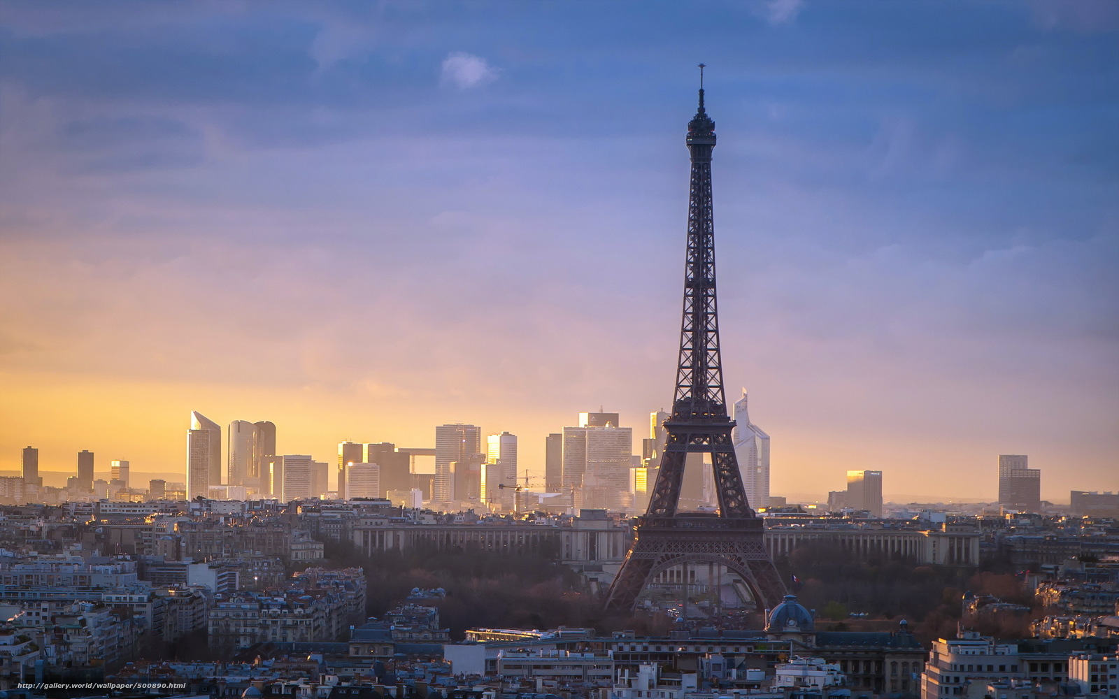 Wallpaper Paris Tower City Desktop In The
