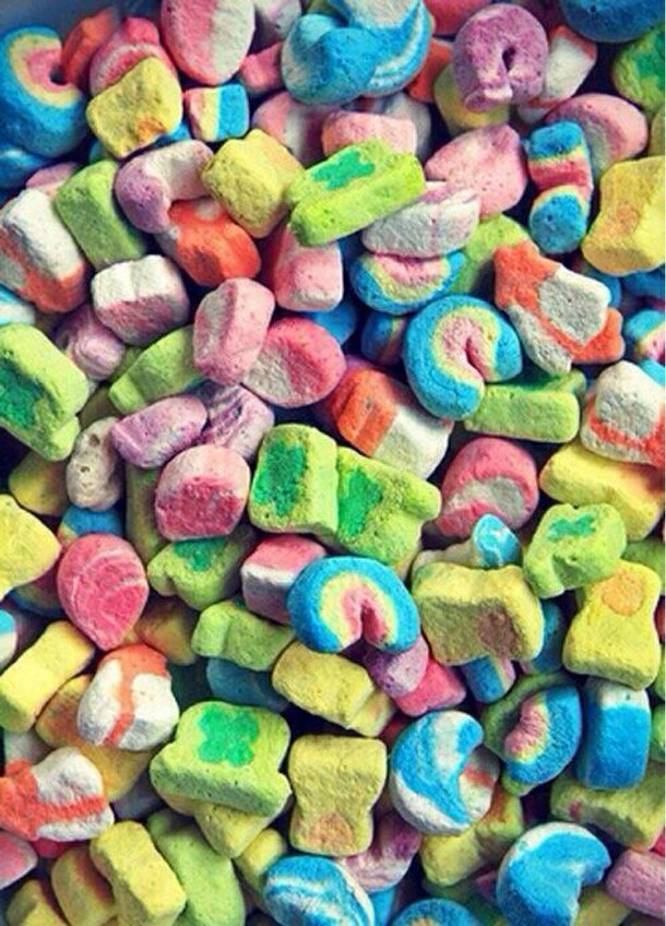 Cereal Colors Lucky Charms Sweet Wallpaper Image By