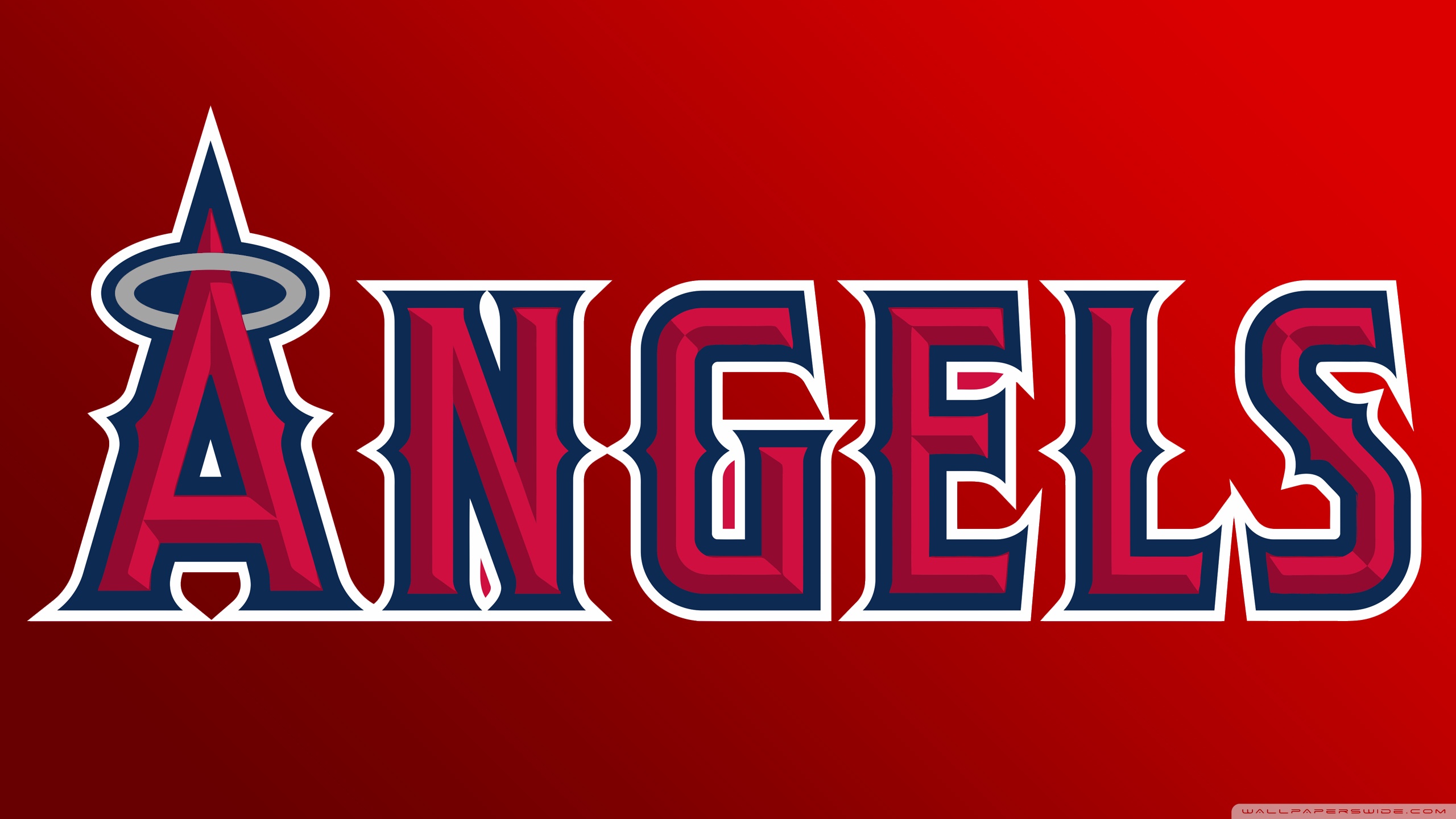 Los Angeles Angels Of Anaheim Logo Baseball 4k HD Desktop