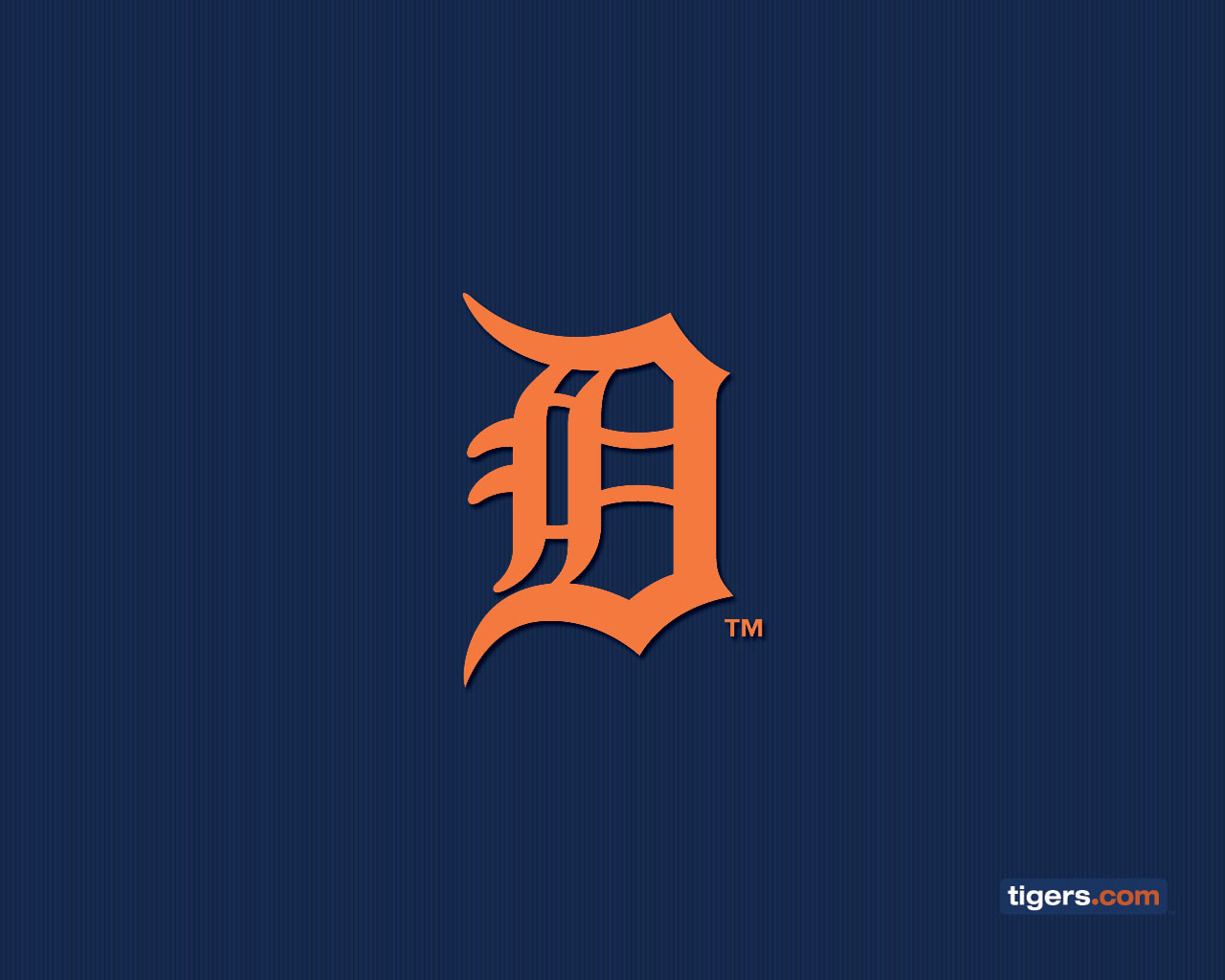 Detroit Tigers Orange Olde English