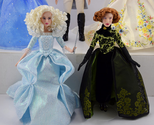 Cinderella Live Action Movie Dolls Disney Store Versions Group