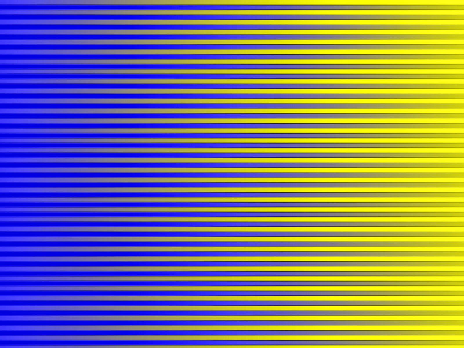 Blue Stripe Pattern Yellow