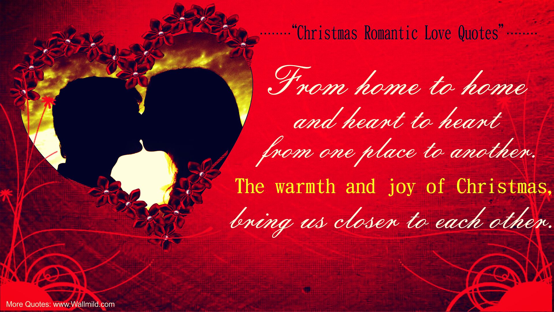 Christmas Love Quotes Wallpaper Cool
