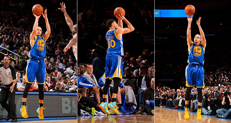 Stephen Curry Shooting Wallpaper