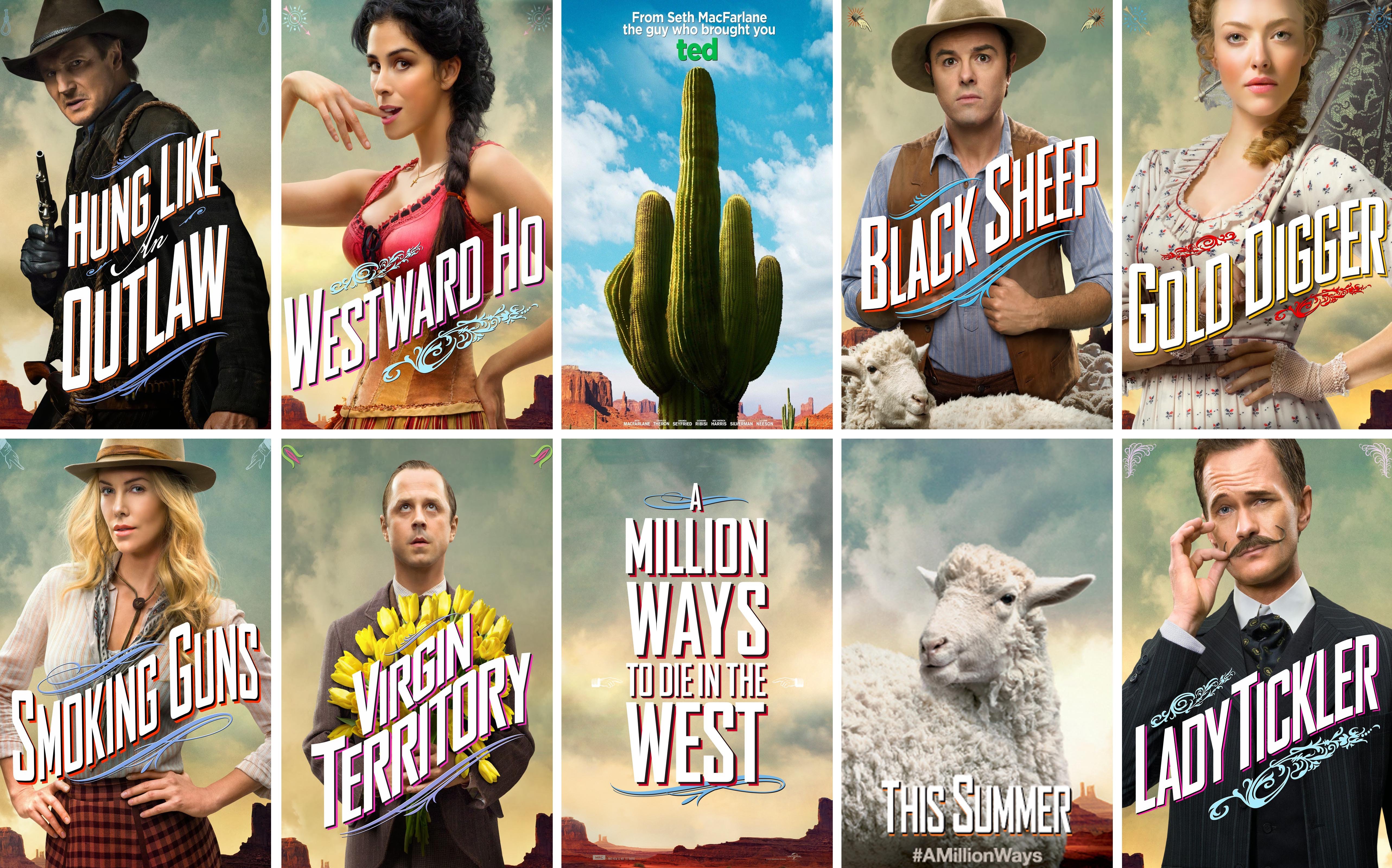 million Ways Die West Comedy Western Film Charlize Theron