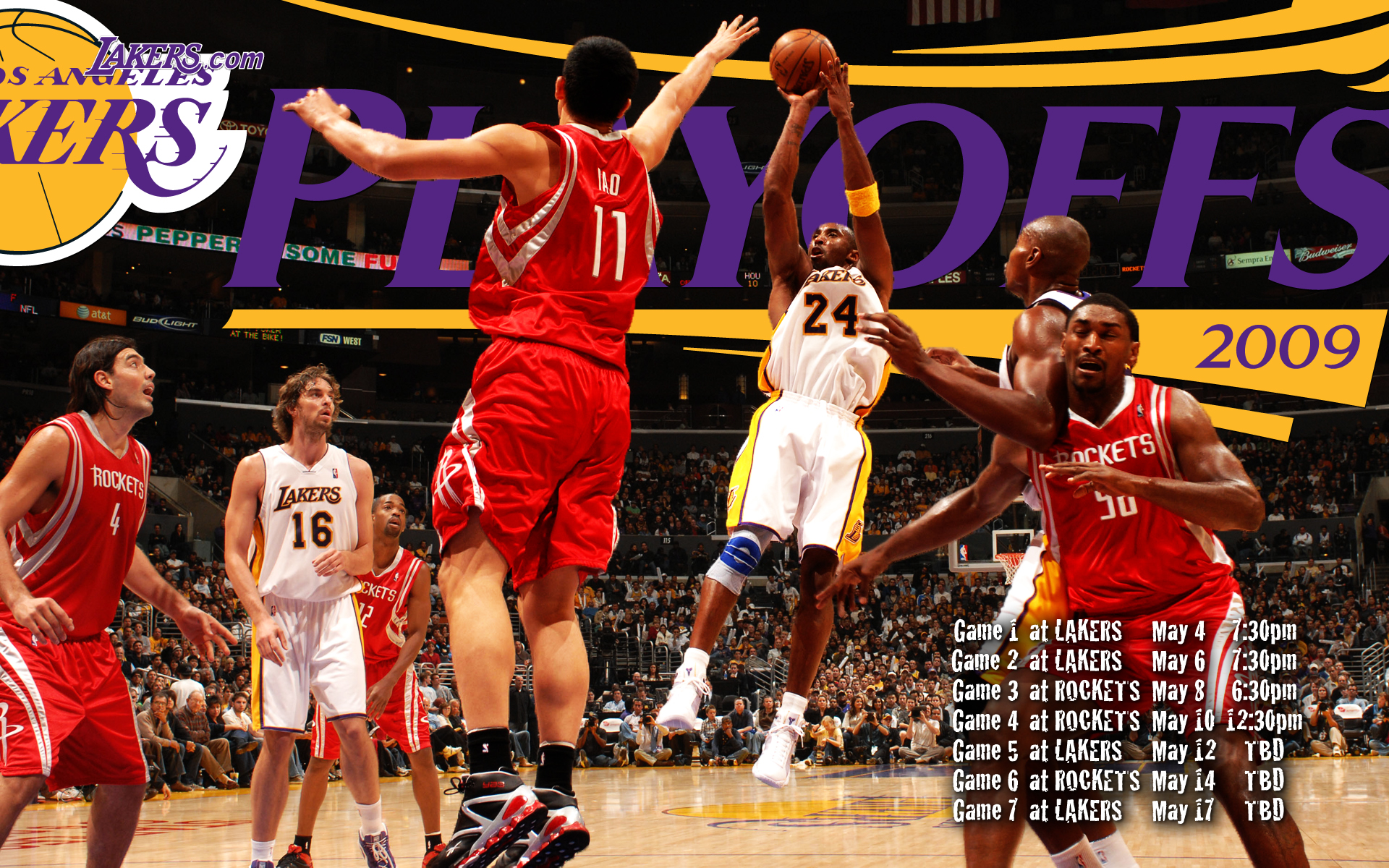 Lakers Screensaver Wallpaper Standard Media