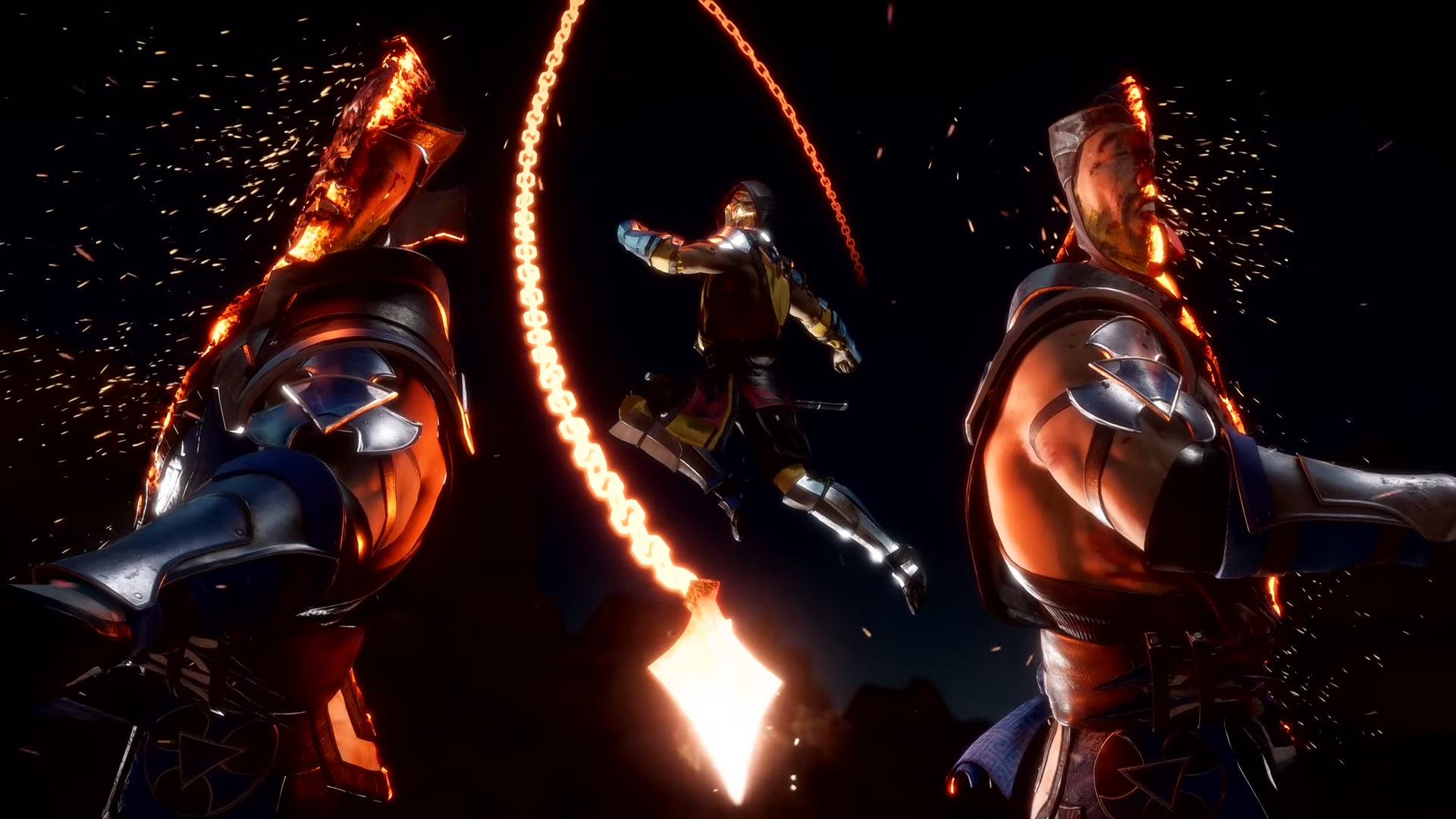 This screenshot I took from Scorpions fatality is pretty serious