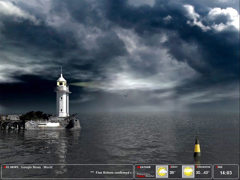 Majestic Lighthouse Screensaver 132 by Josephine Software Majestic