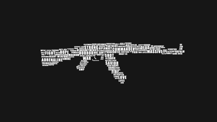 Game Wallpaper/Thumbnail: AK-47 COD/CSGO by AnantTripathi on DeviantArt