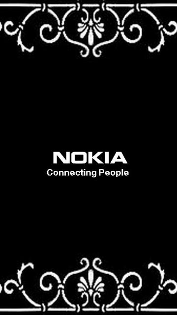 3d Mobile Wallpaper Black Nokia