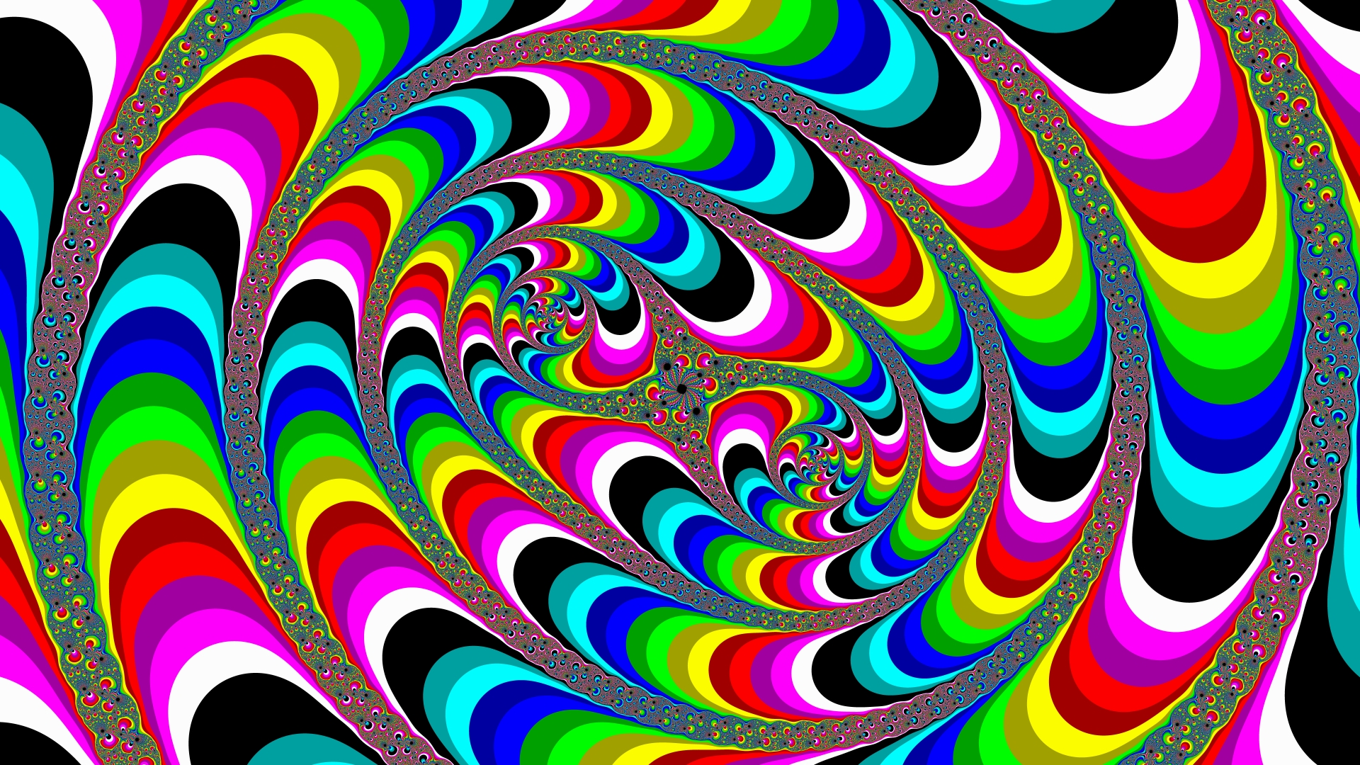 Abstract Psychedelic Wallpaper