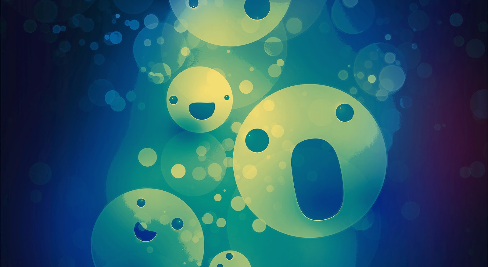 cute smiley abstract graphics design wallpaperjpg