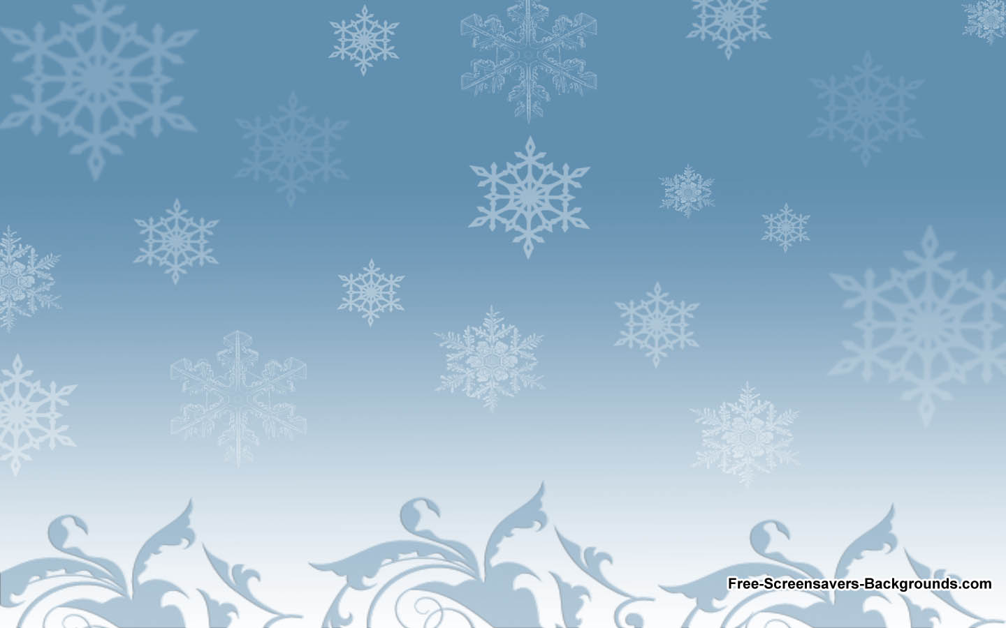 Winter Snow Free Screensavers and Backgrounds
