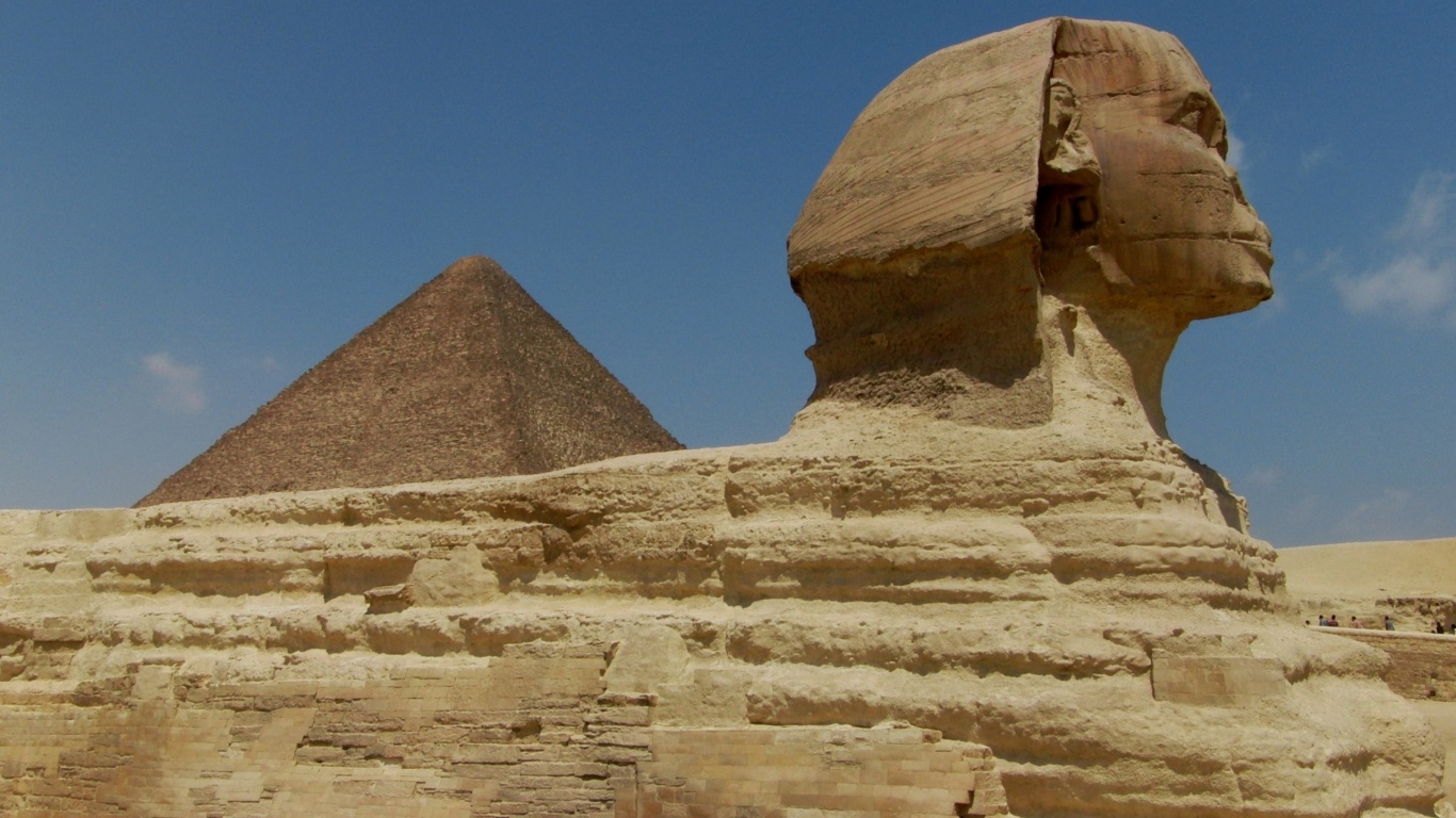 The Great Sphinx Of Giza Desktop Pc And Mac Wallpaper