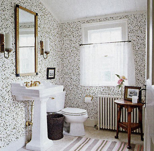 🔥 Free Download So What Do You Think Would Wallpaper The Bathroom Or ...