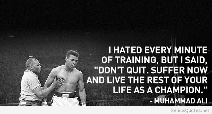 Muhammad Ali Quotes On Success Hard Work Life Thoughts