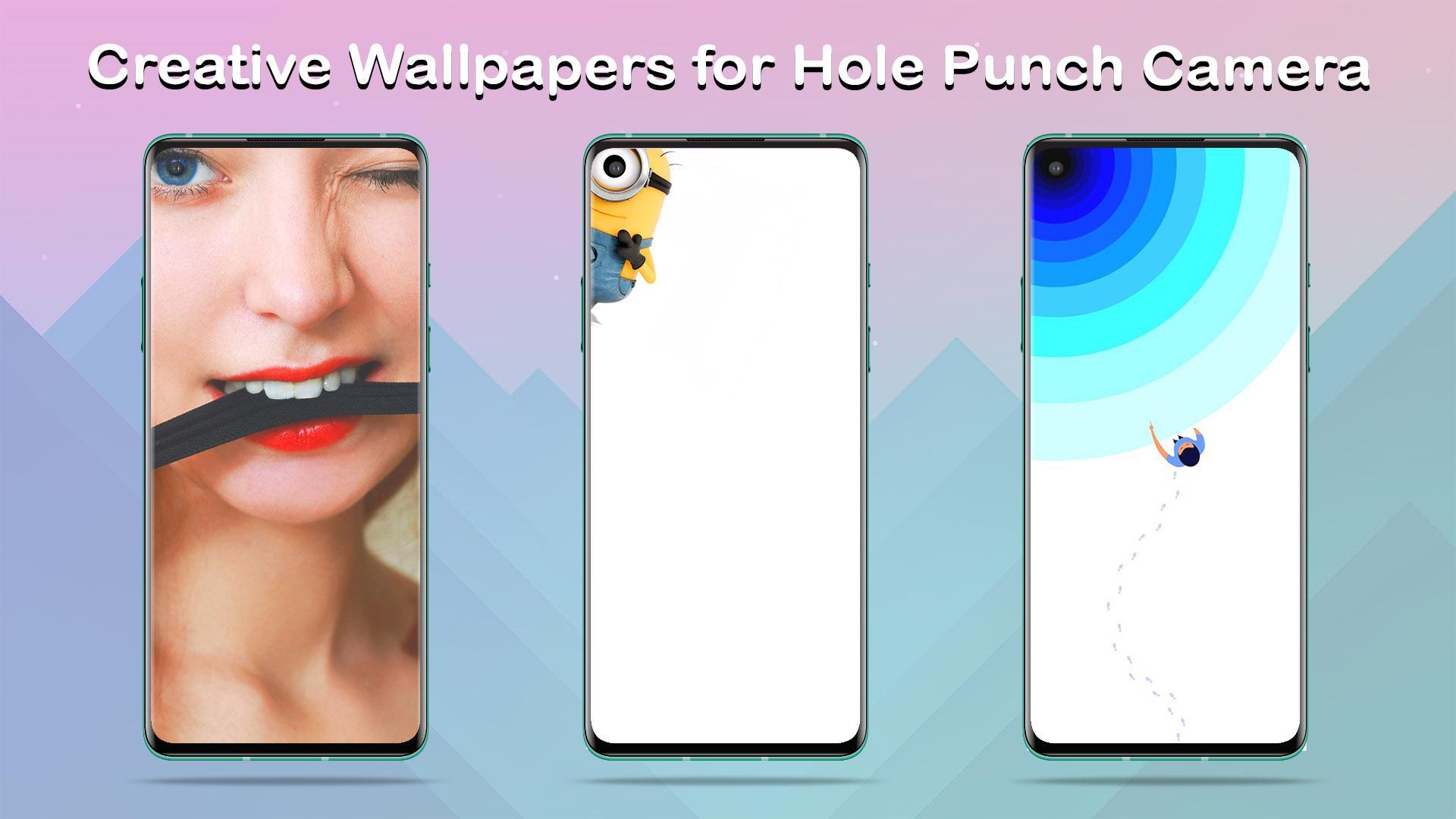 Punch Hole Wallpaper For Realme X3 Android Apk