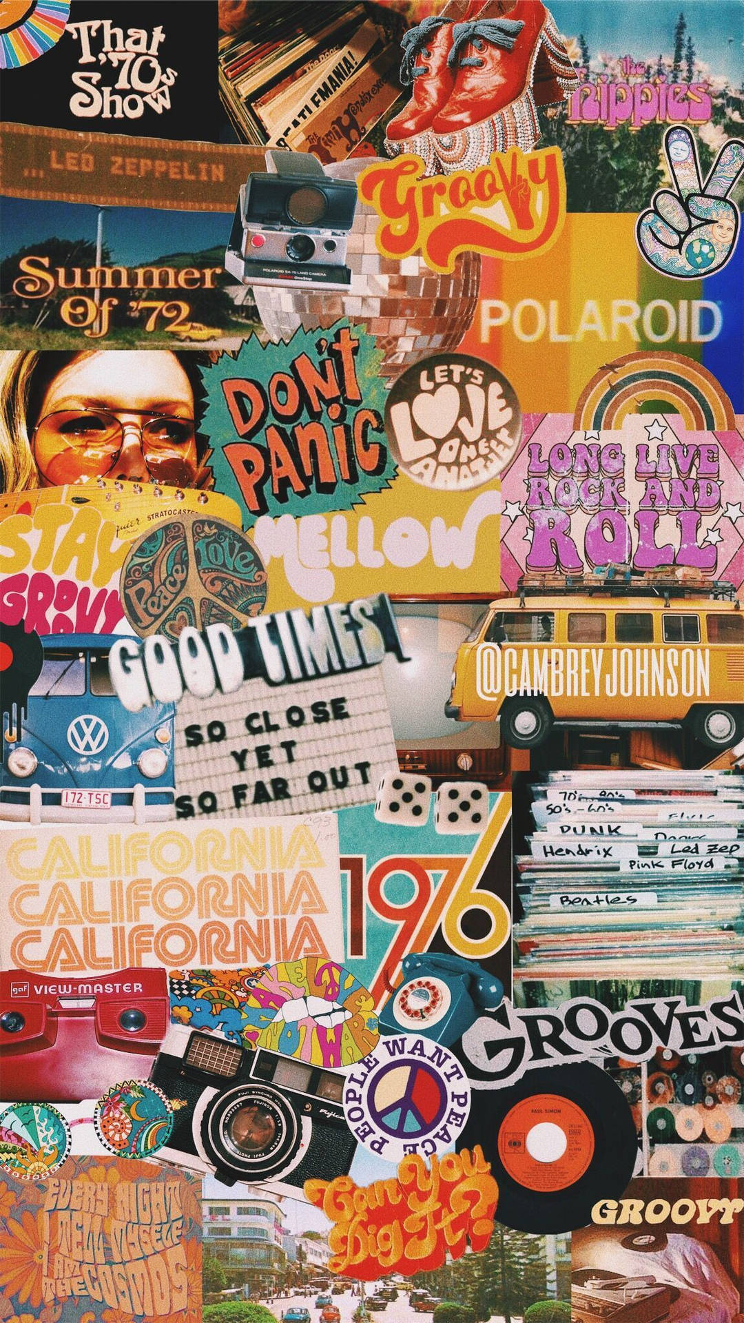 80s Retro Wallpaper