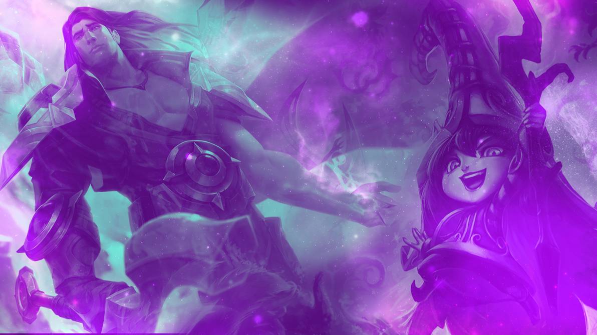 Lol Taric And Lulu Background By Psychomilla