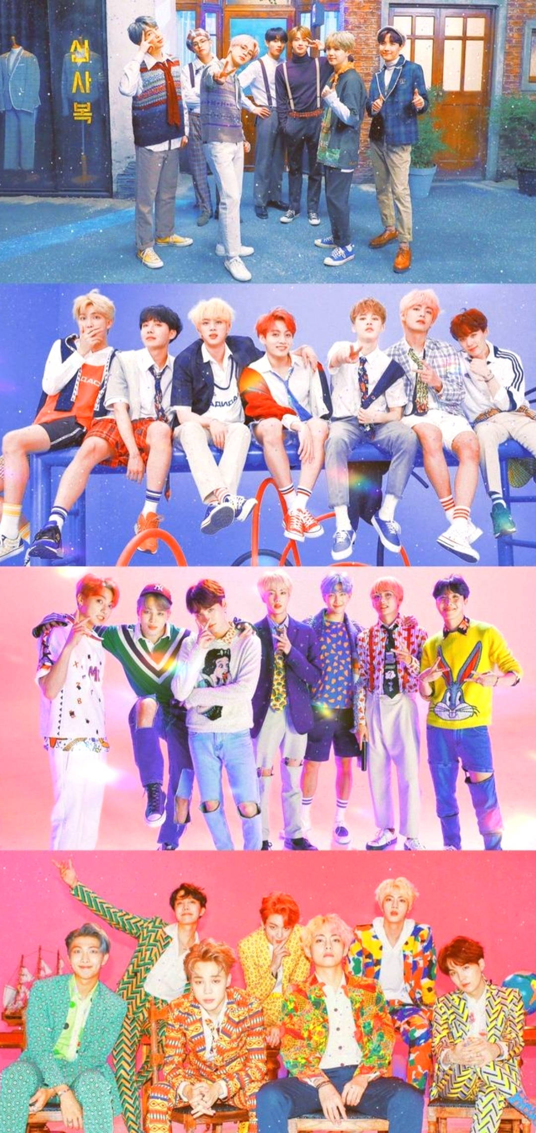 Bts Lockscreen Group Image Wallpaper