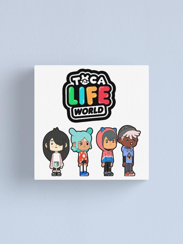 Toca World Tocaboca Characters S Print For Sale By