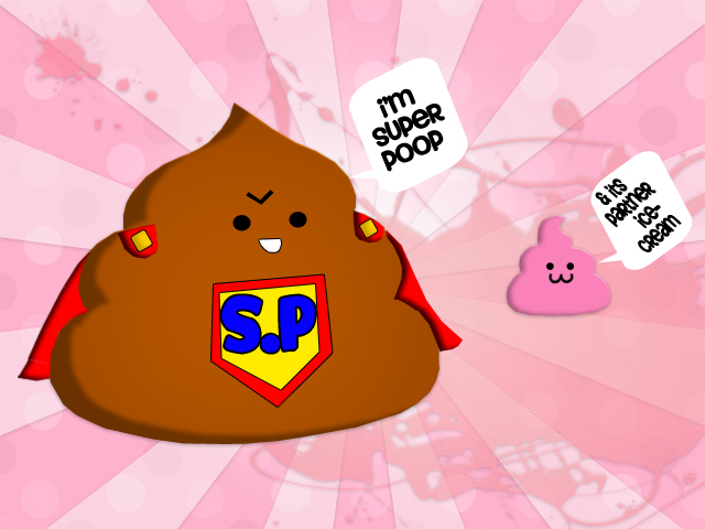 Super Poop And Its Partner Icecream By Xxsuperpopxx On
