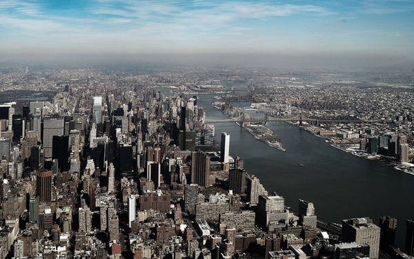 Manhattan New York City Skyline Wallpaper
