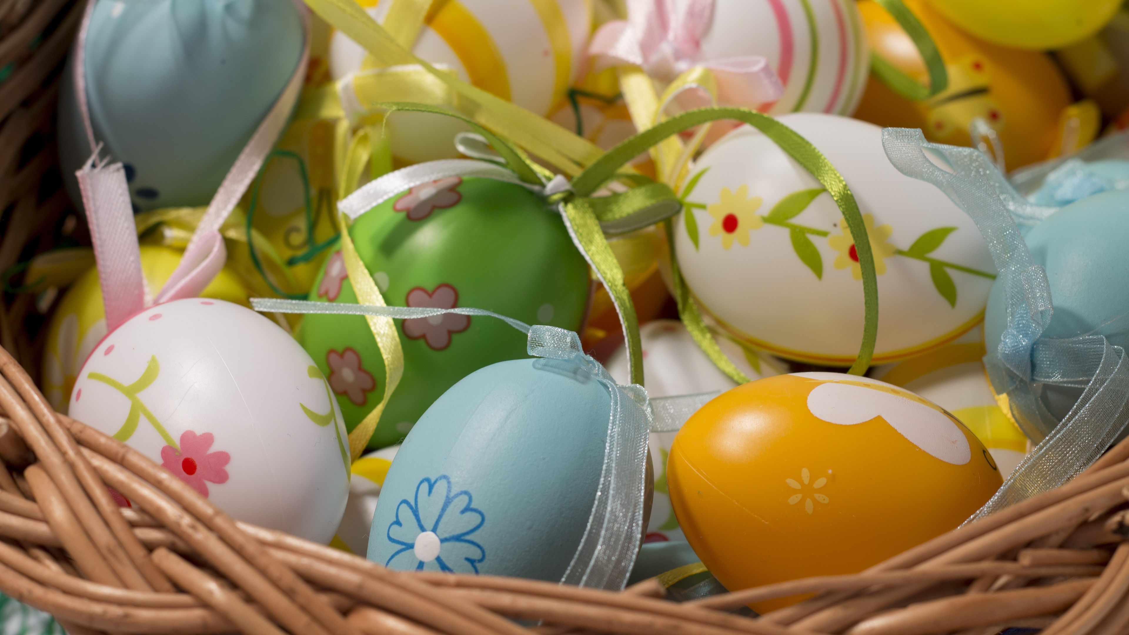 Easter Eggs Widescreen Wallpaper