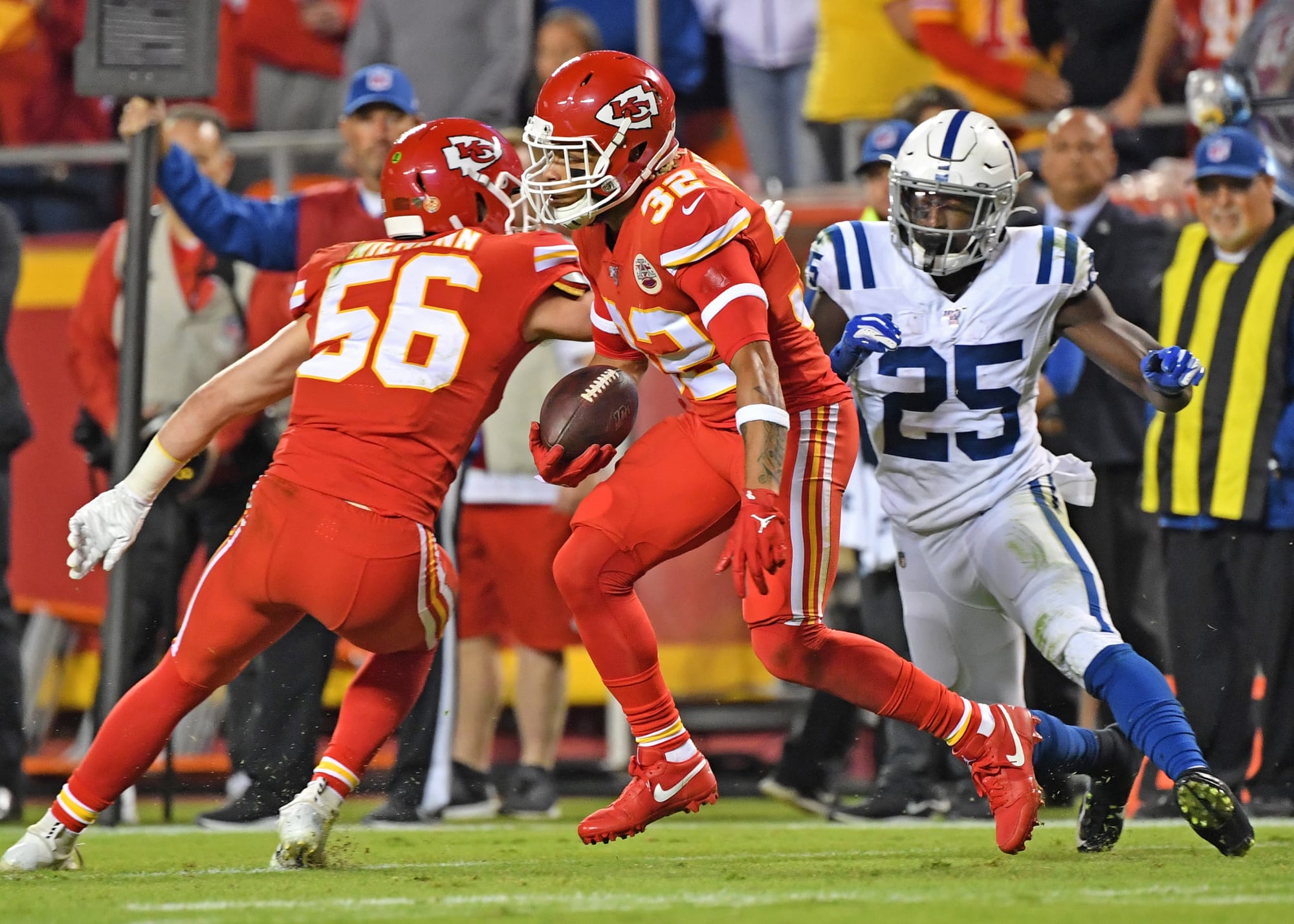 Tyrann Mathieu Earns Chiefs Mvp In Loss To Colts