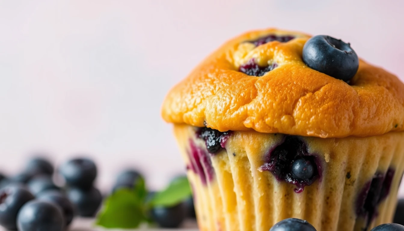 Blueberry Muffin Wallpaper