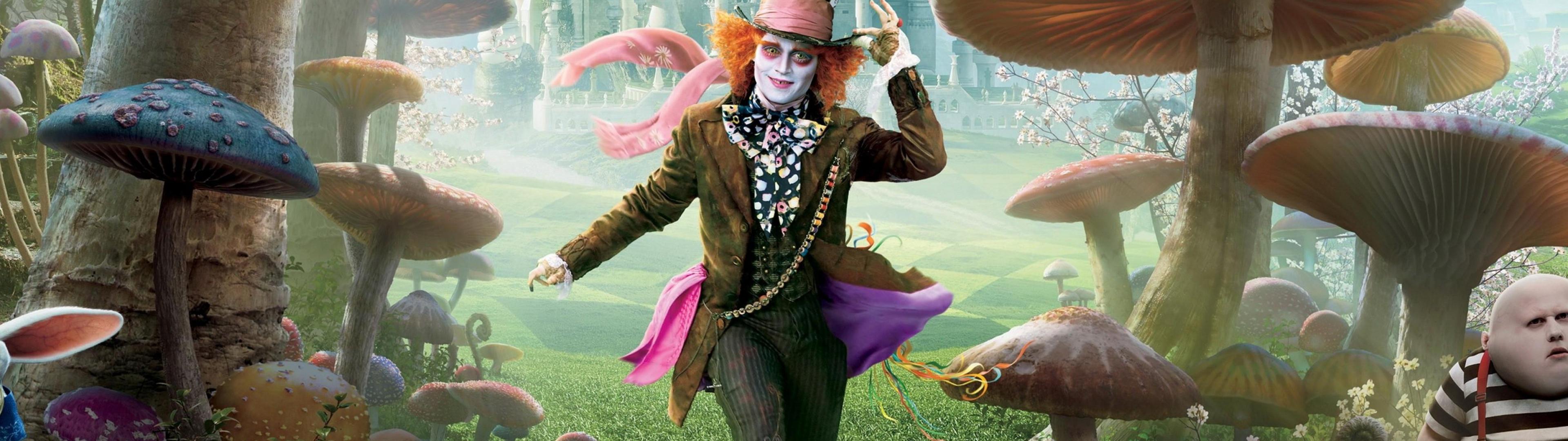 Free Download Fantasy Alice In Wonderland Mad Hatter Johnny Depp.