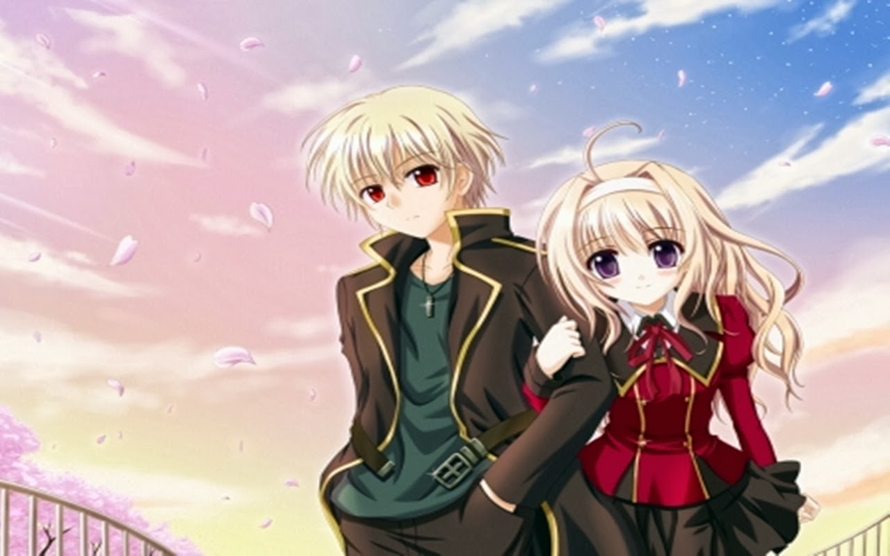 Romantic Boy And Girl Anime Wallpaper Charming