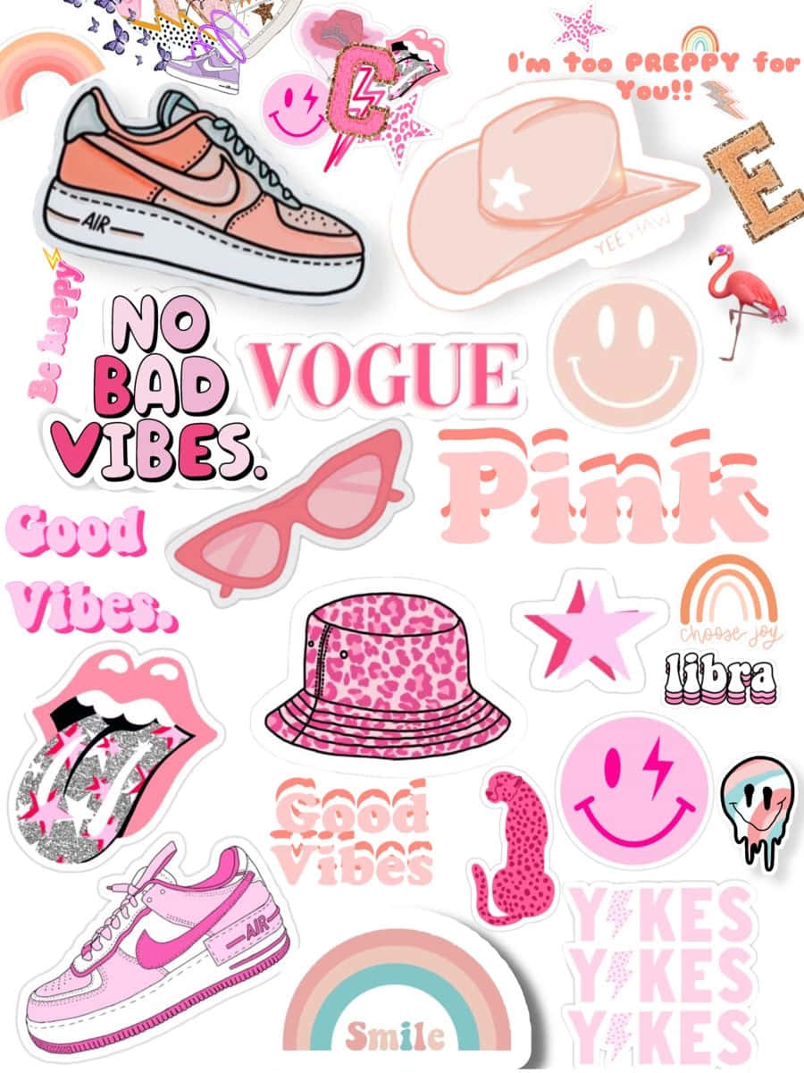 Preppy Girl Aesthetic Wallpaper