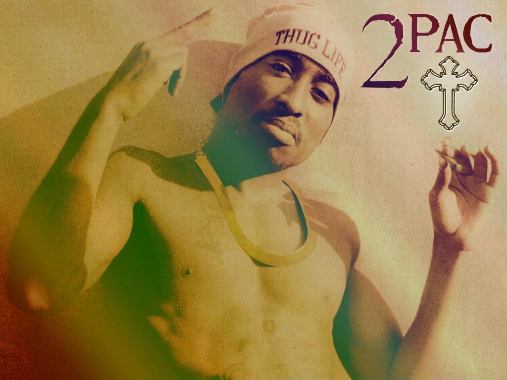 2Pac THUG LIFE Wallpaper 2 by grungejunky on deviantART We Heart It