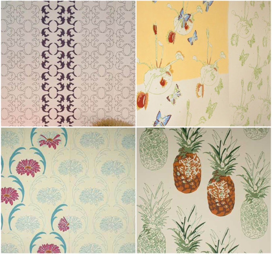 Vintage Pineapple Wallpaper Patterns The Paint By Number