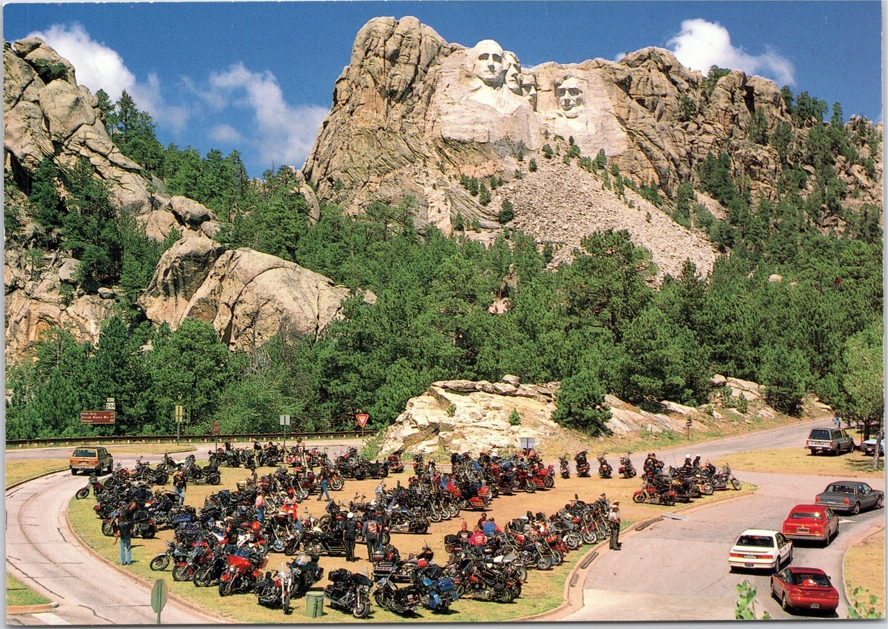 Sturgis Rally With Mt Rushmore In Background The Gayraj