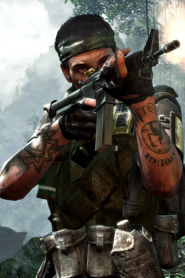 Call Of Duty Black Ops iPhone Wallpaper