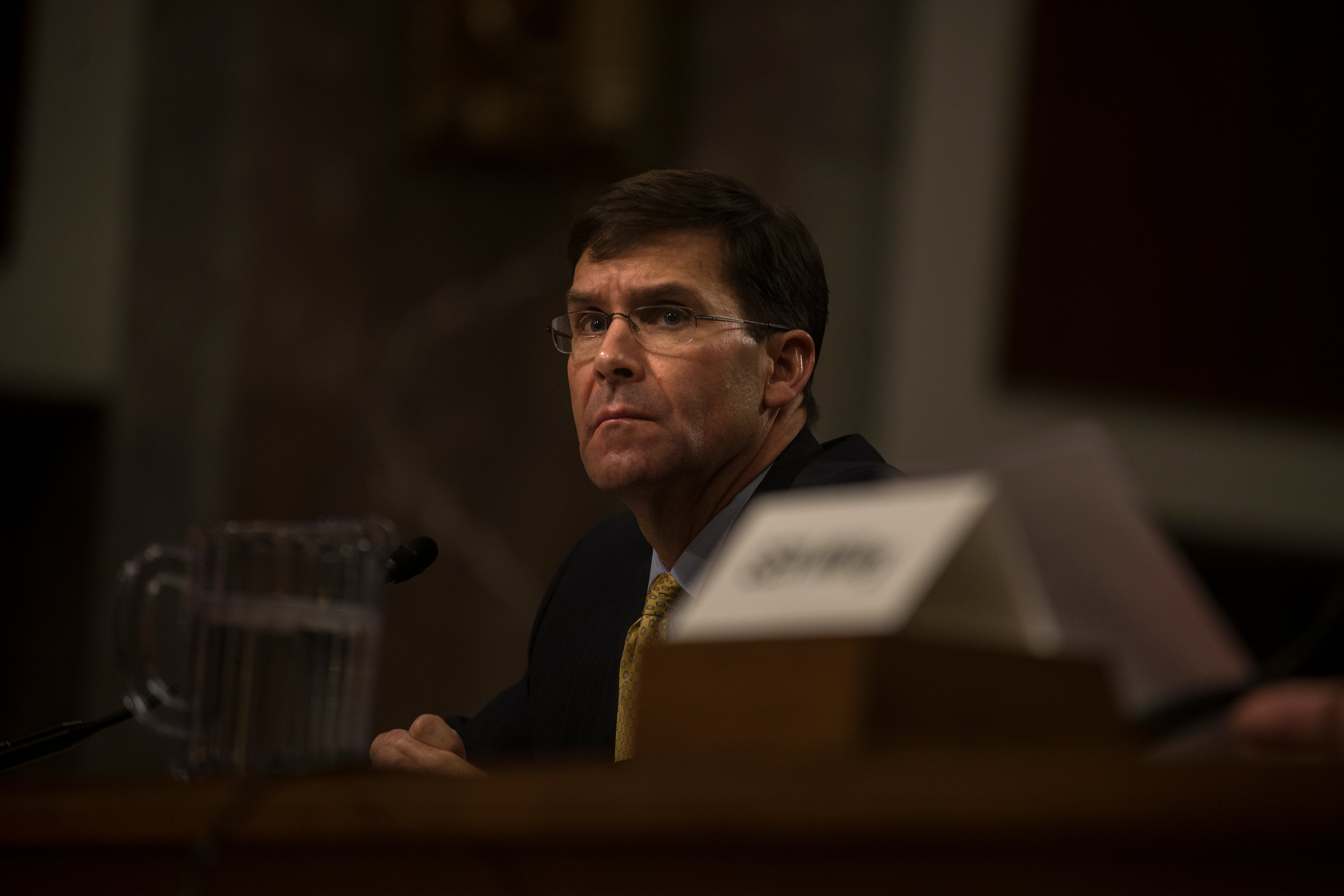Mark Esper Named As Acting Defense Secretary Brings Military