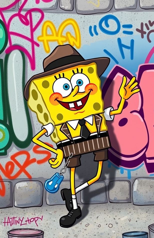 Gangster Spongebob Wallpaper