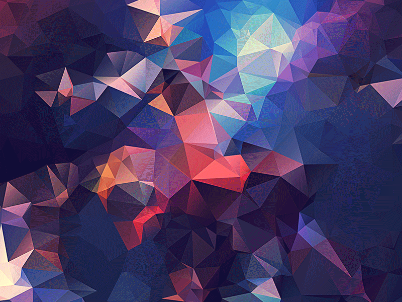 Polygonal Low Poly Background Textures