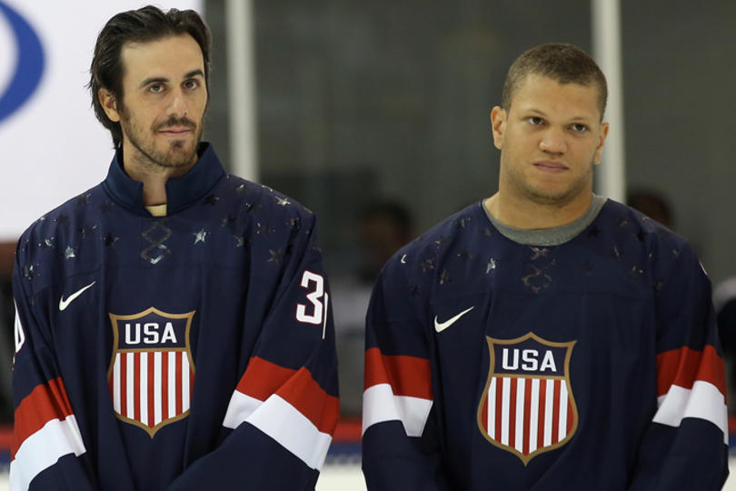 Team Usa Hockey 2014 Wallpaper Kyle okposo at team usa jersey