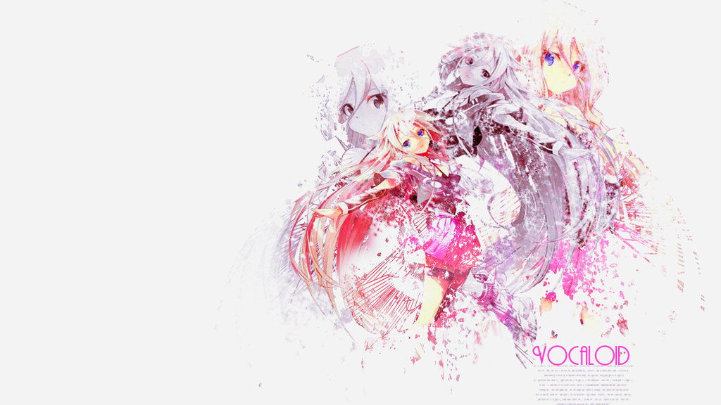Wallpaper Ia Vocaloid By Editionsmerry