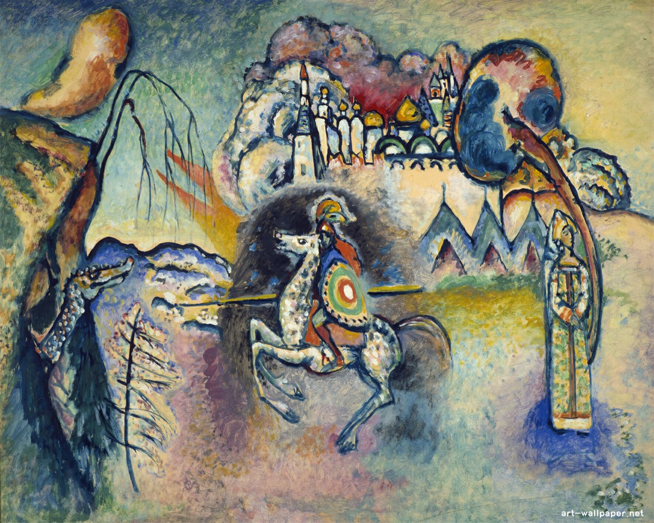 Wassily Kandinsky Wallpaper Paintings Biography