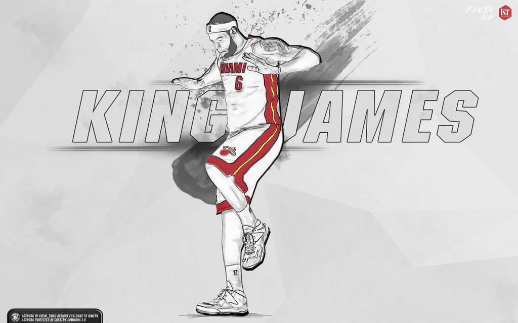 Lebron James THE KING wallpaper by Kevin tmac on