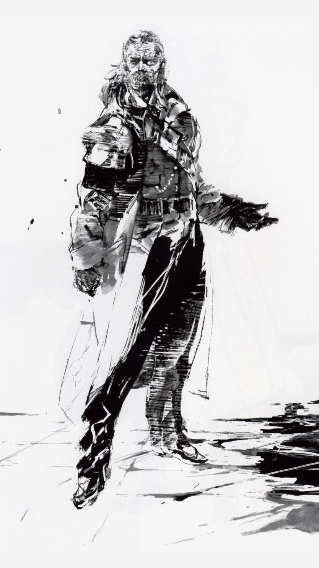 Revolver Ocelot Metal Gear Solid Game Mobile Wallpaper